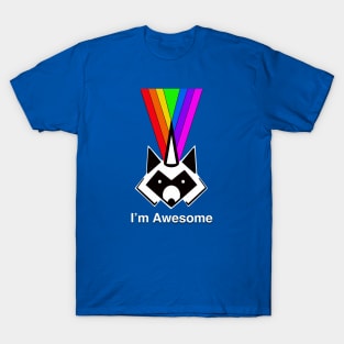 Raccoonicorn -- I'm Awesome T-Shirt